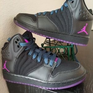 New Youth Nike Jordan 1 Flight 4 PREM GG